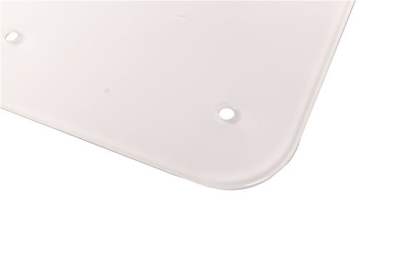 White Printing 4 Holes 5mm Tempered Weighing Scale Glass