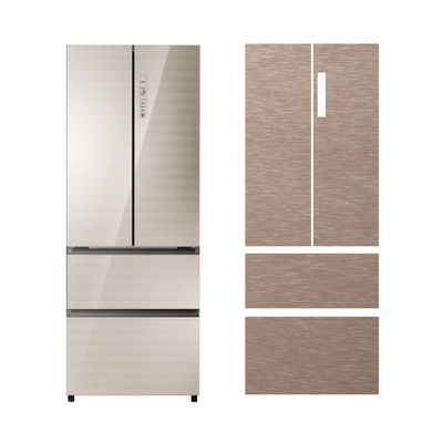 UV Micro Imprinting Decoration Refrigerator Door Panel For Various Doors